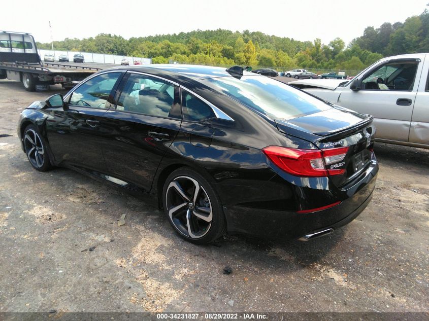 2021 HONDA ACCORD SEDAN SPORT SE VIN: 1HGCV1F46MA041216