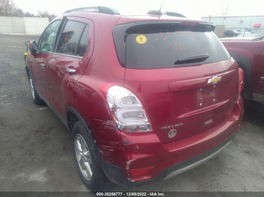 2020 CHEVROLET TRAX LT VIN: 3GNCJPSB9LL218809