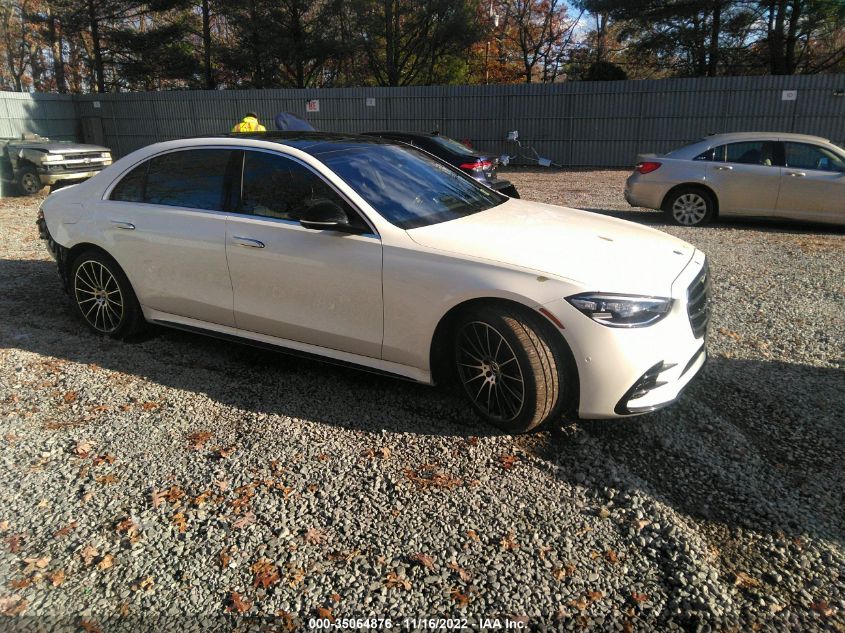 2021 MERCEDES-BENZ S-CLASS S 580 VIN: W1K6G7GB6MA042443