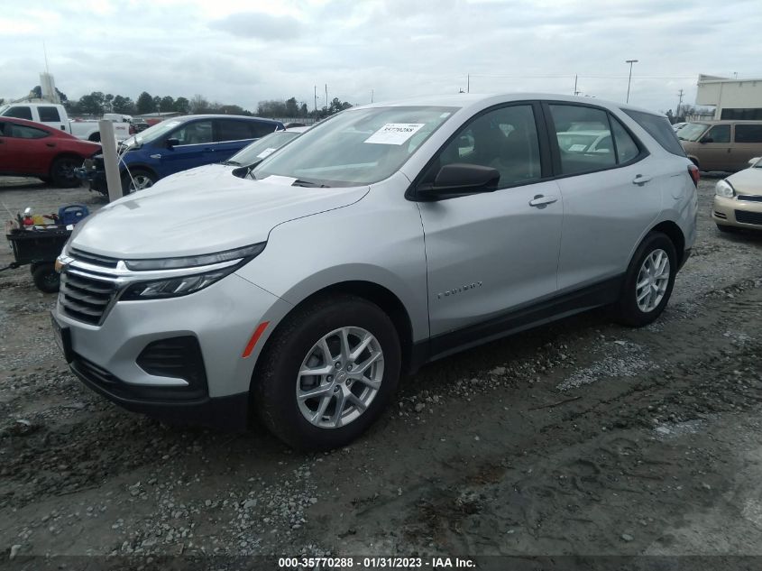 2022 CHEVROLET EQUINOX LS VIN: 3GNAXHEV1NS106564