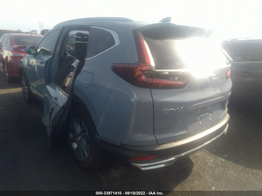 2021 HONDA CR-V HYBRID TOURING VIN: 7FART6H91ME028387