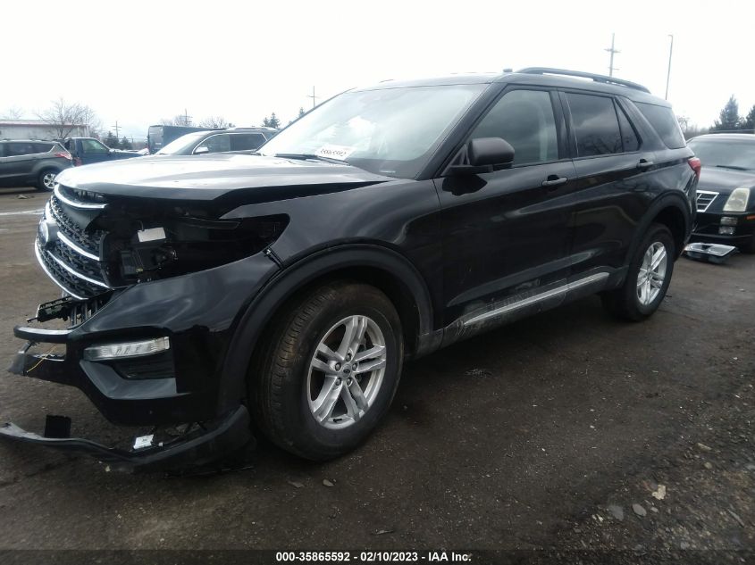 2022 FORD EXPLORER XLT VIN: 1FMSK8DH4NGC05526