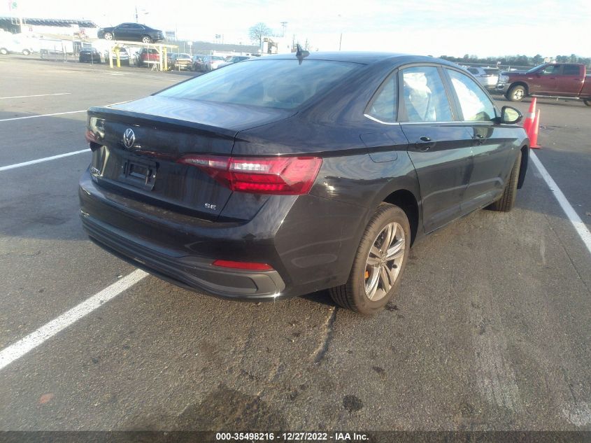 2022 VOLKSWAGEN JETTA SE VIN: 3VWEM7BU4NM025889