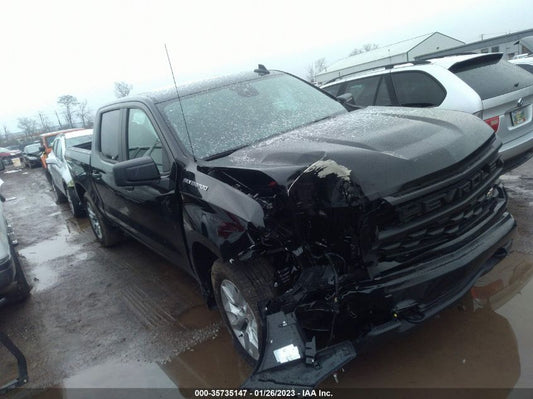 2022 CHEVROLET SILVERADO 1500 CUSTOM VIN: 1GCPDBEK4NZ640790