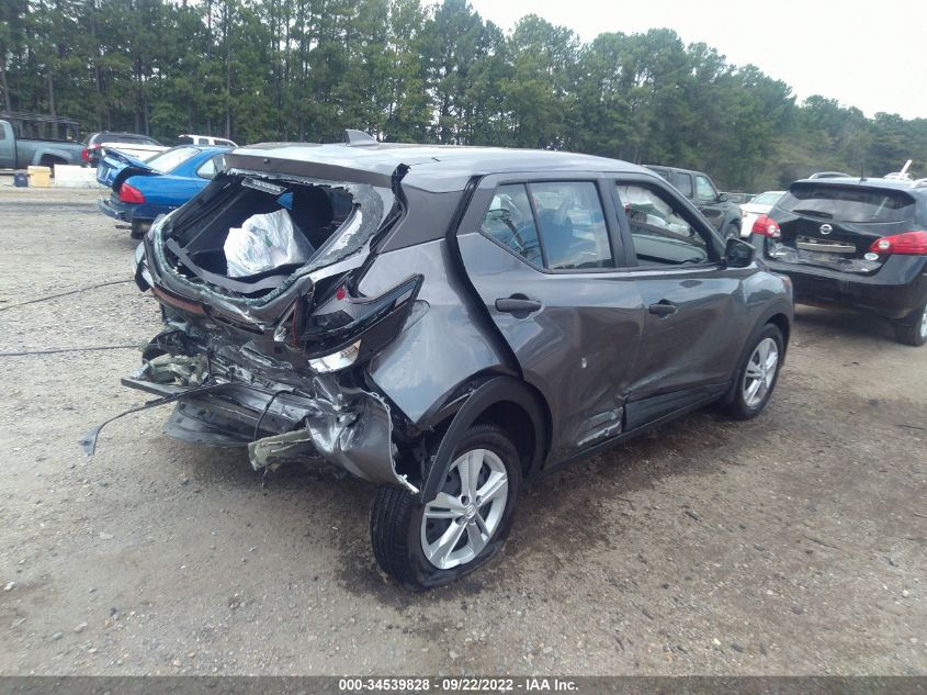 2021 NISSAN KICKS S VIN: 3N1CP5BV8ML541548