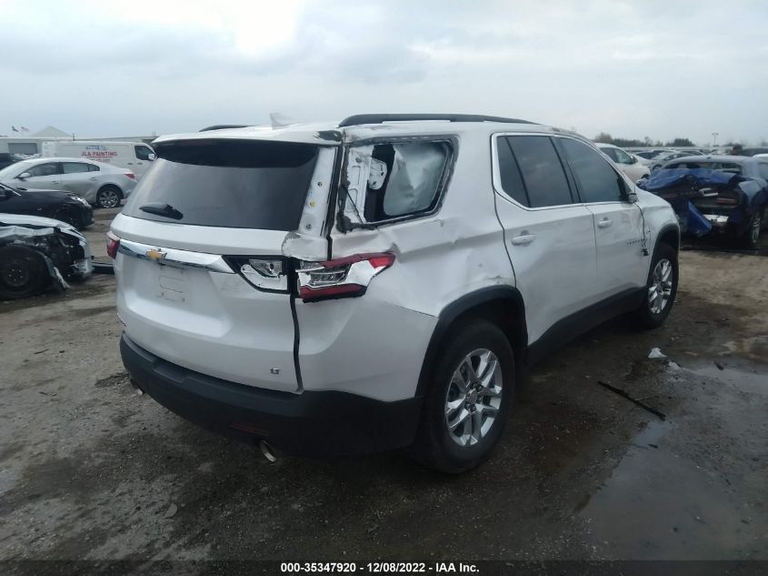 2020 CHEVROLET TRAVERSE LT CLOTH VIN: 1GNERGKW4LJ194429