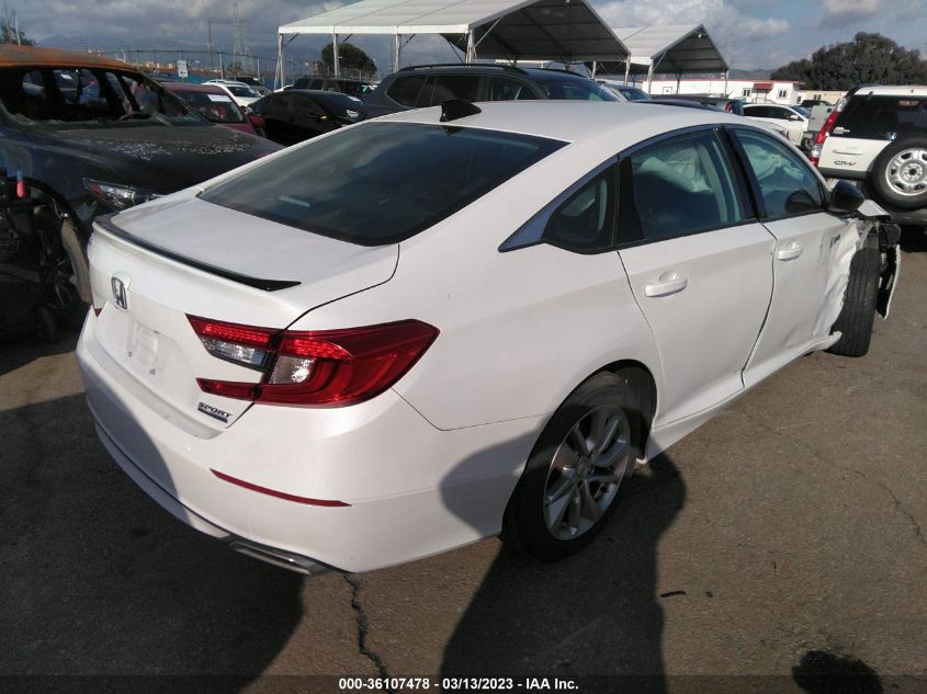 2022 HONDA ACCORD SEDAN SPORT SE VIN: 1HGCV1F47NA037208