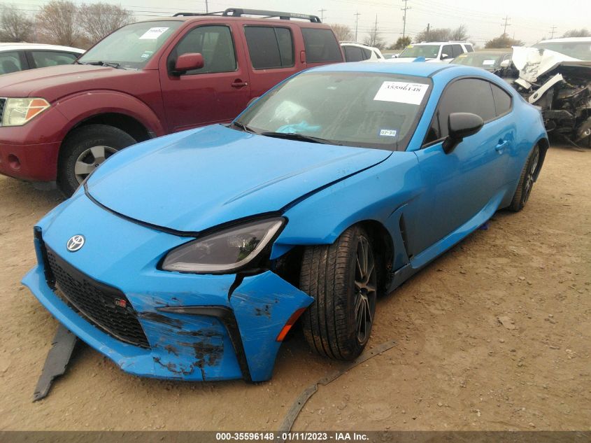 2022 TOYOTA GR86 VIN: JF1ZNBC16N8758321