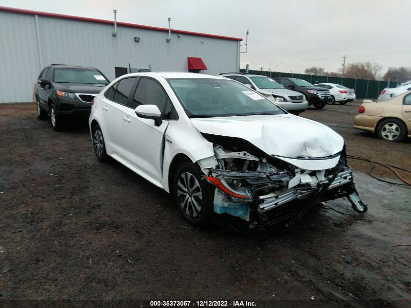 2021 TOYOTA COROLLA HYBRID LE VIN: JTDEAMDE8MJ004703