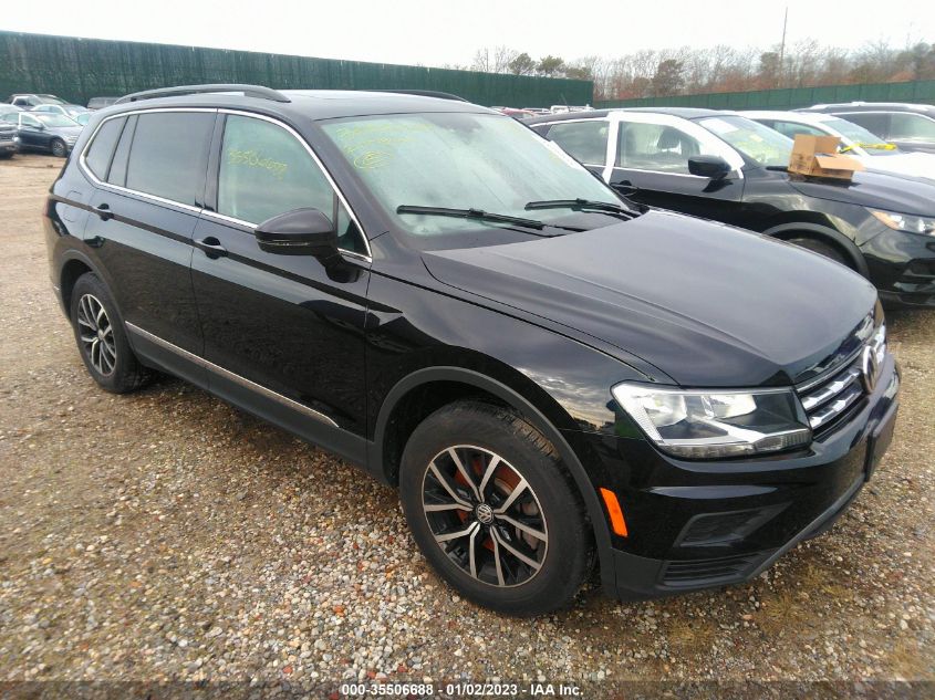 2021 VOLKSWAGEN TIGUAN SE/SE R-LINE BLACK/SEL VIN: 3VV2B7AX6MM020099