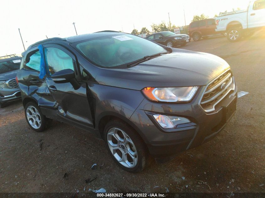 2021 FORD ECOSPORT SE VIN: MAJ3S2GE7MC454163