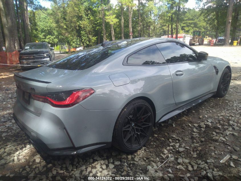 2022 BMW M4 COMPETITION XDRIVE VIN: WBS43AZ09NCH63234