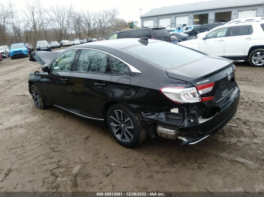 2021 HONDA ACCORD SEDAN EX-L VIN: 1HGCV1F59MA118900
