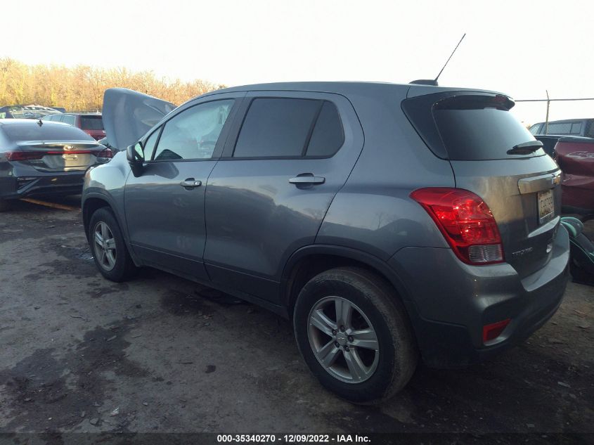2020 CHEVROLET TRAX LS VIN: 3GNCJNSB0LL280572