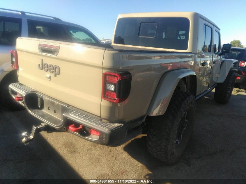 2020 JEEP GLADIATOR RUBICON VIN: 1C6JJTBG9LL184894