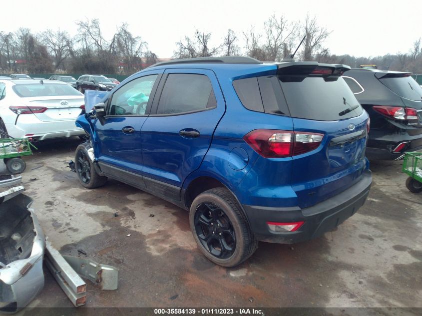2021 FORD ECOSPORT SES VIN: MAJ6S3JL8MC404706