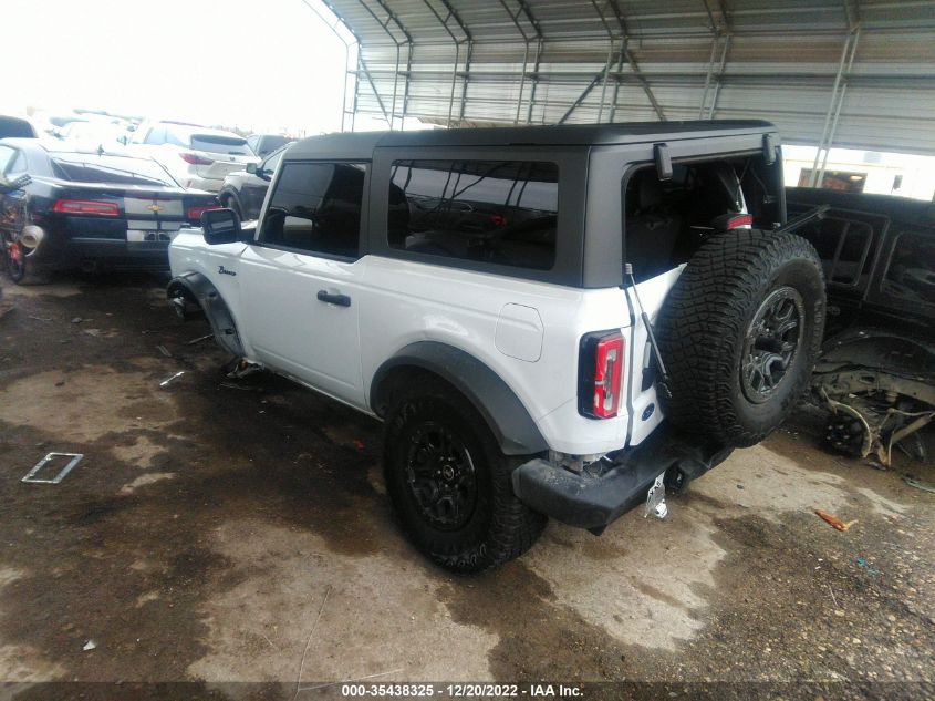 2022 FORD BRONCO BASE/BIG BEND VIN: 1FMDE5CP2NLA73493