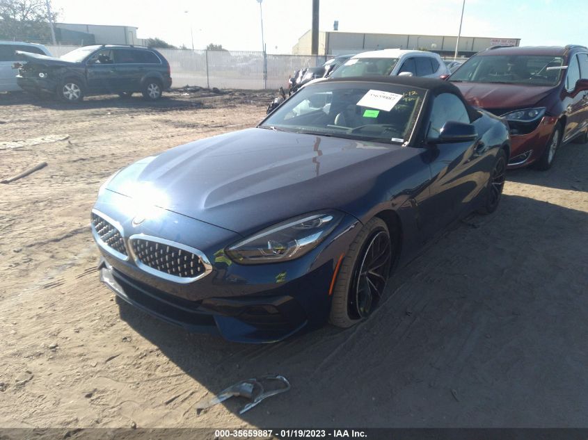 2021 BMW Z4 SDRIVE30I VIN: WBAHF3C02MWX18261