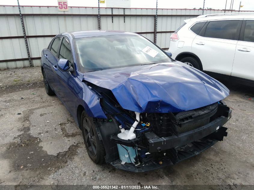 2021 HYUNDAI ELANTRA SEL VIN: KMHLM4AG6MU162732