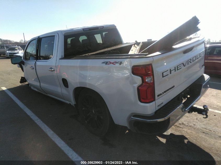 2022 CHEVROLET SILVERADO 1500 LTZ VIN: 1GCUDGED7NZ598665