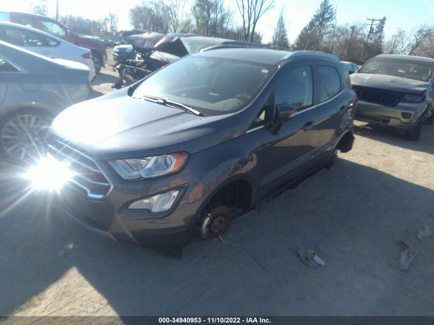 2022 FORD ECOSPORT TITANIUM VIN: MAJ6S3KL9NC461450