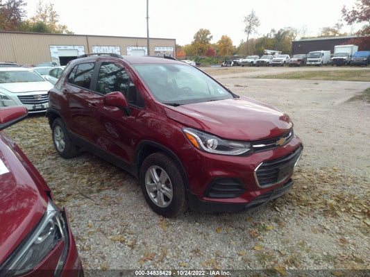 2021 CHEVROLET TRAX LT VIN: Kl7CJPSM8MB371353