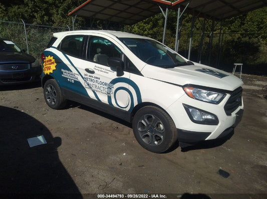 2021 FORD ECOSPORT S VIN: MAJ3S2FE3MC399339