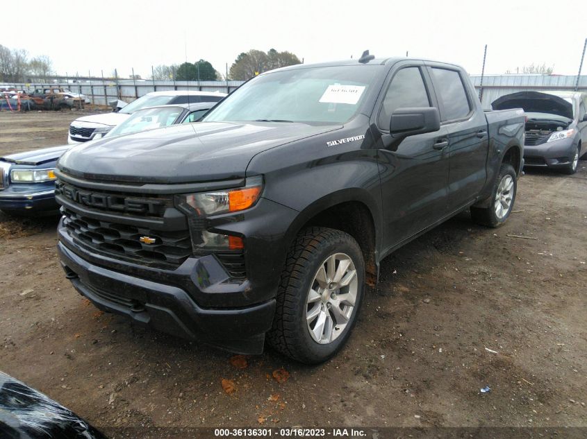 2022 CHEVROLET SILVERADO 1500 CUSTOM VIN: 1GCPDBEK1NZ584095