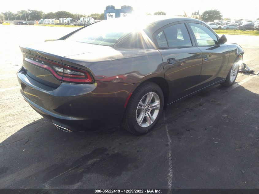 2022 DODGE CHARGER SXT VIN: 2C3CDXBGXNH255945