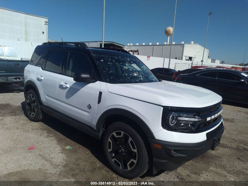 2022 FORD BRONCO SPORT OUTER BANKS VIN: 3FMCR9C66NRD45642