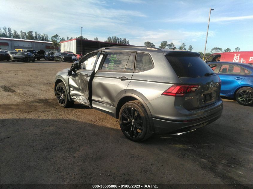 2021 VOLKSWAGEN TIGUAN SE/SE R-LINE BLACK/SEL VIN: 3VV3B7AX2MM029001