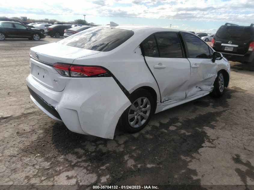 2022 TOYOTA COROLLA LE VIN: JTDEPMAE8N3025267