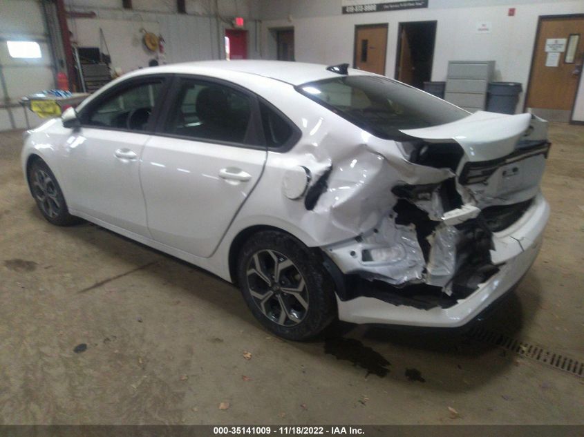 2021 KIA FORTE LXS VIN: 3KPF24AD7ME394378