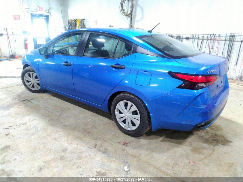 2021 NISSAN VERSA S VIN: 3N1CN8DV0ML896394