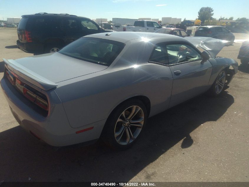 2021 DODGE CHALLENGER R/T VIN: 2C3CDZBT4MH524822