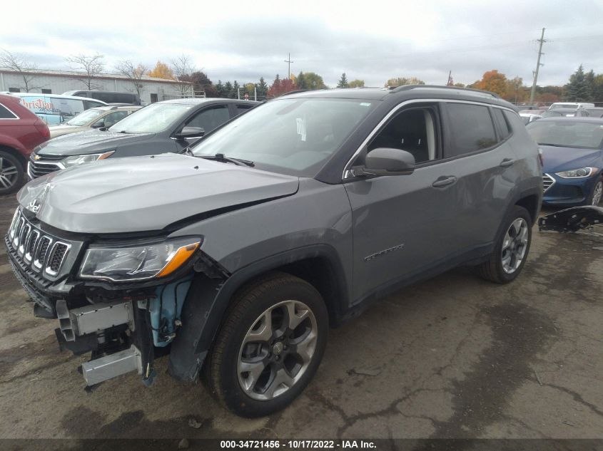 2020 JEEP COMPASS LIMITED VIN: 3C4NJDCB0LT255343