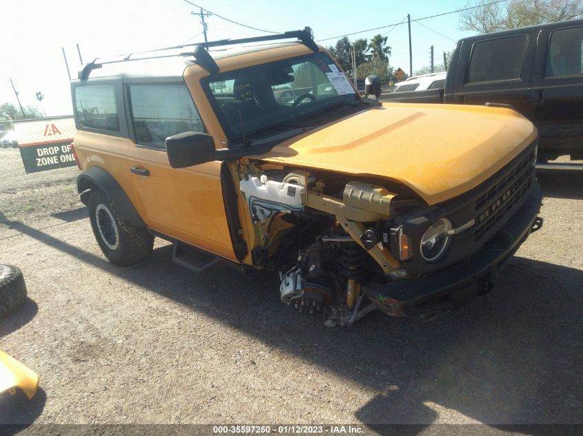 2022 FORD BRONCO BASE/BIG BEND VIN: 1FMDE5CH9NLB13013