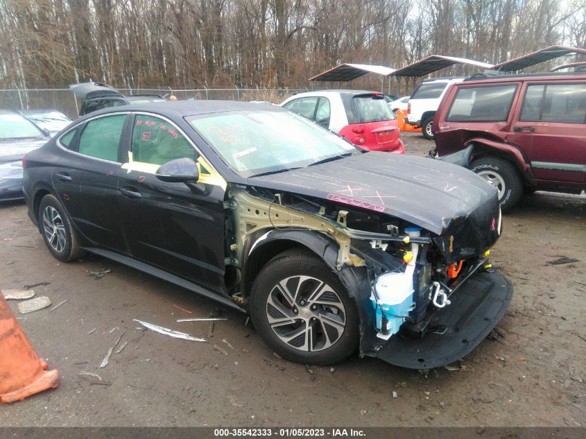 2022 HYUNDAI SONATA HYBRID BLUE VIN: KMHL24JJ0NA046799