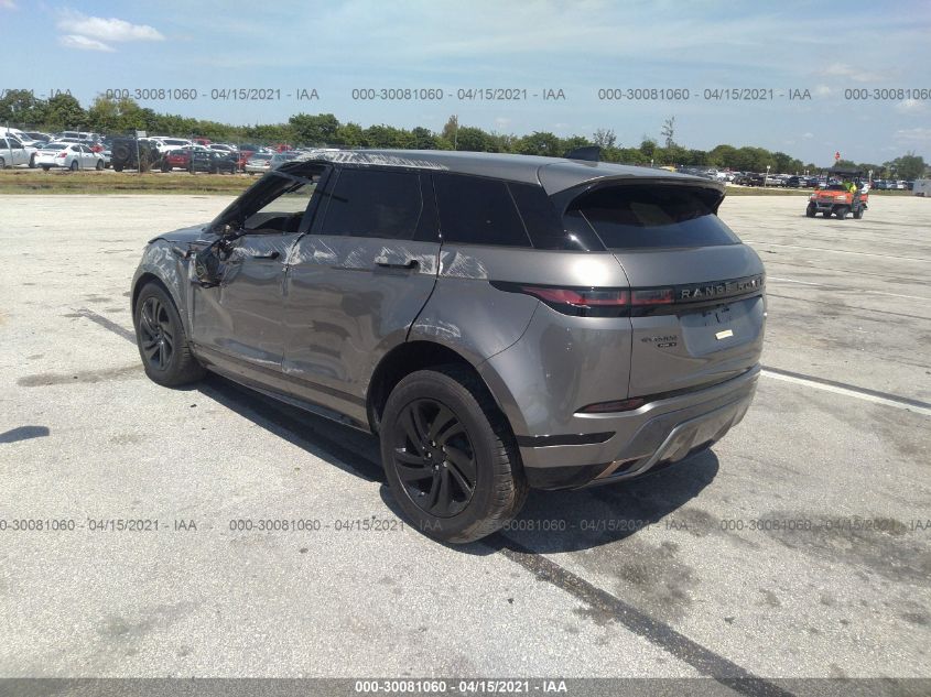 2020 LAND ROVER RANGE ROVER EVOQUE R-DYNAMIC S VIN: SALZT2GXXLH049153