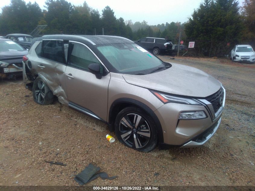 2022 NISSAN ROGUE PLATINUM VIN: JN8BT3DD3NW270685