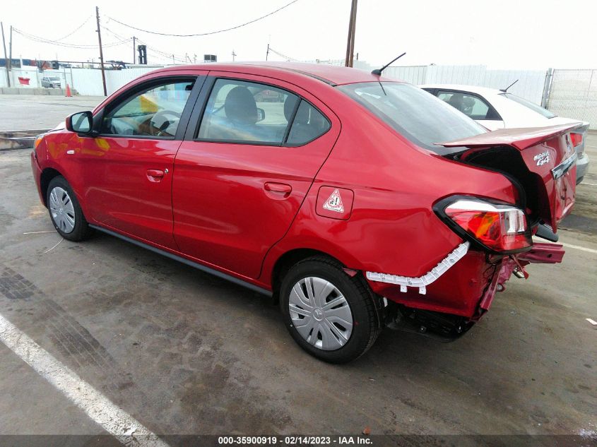 2023 MITSUBISHI MIRAGE G4 ES/LE/BLACK EDITION VIN: ML32FUFJ6PHF01104