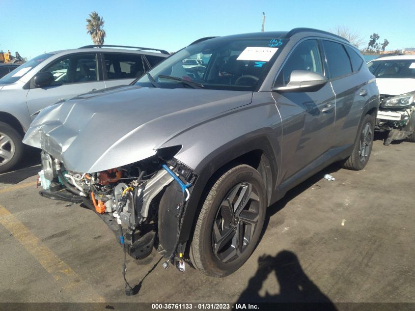 2022 HYUNDAI TUCSON HYBRID LIMITED VIN: KM8JECA16NU017671