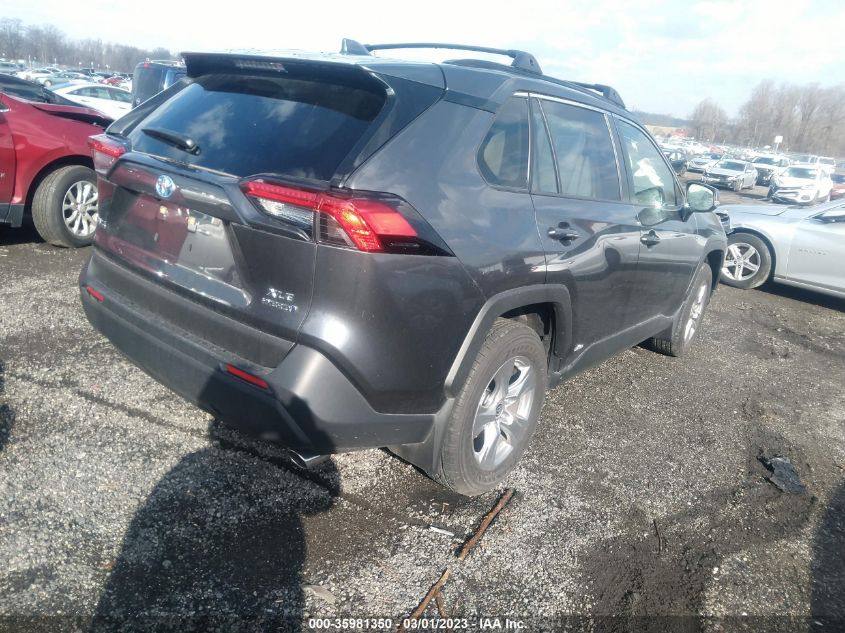 2022 TOYOTA RAV4 HYBRID XLE VIN: JTMRWRFV8ND152881