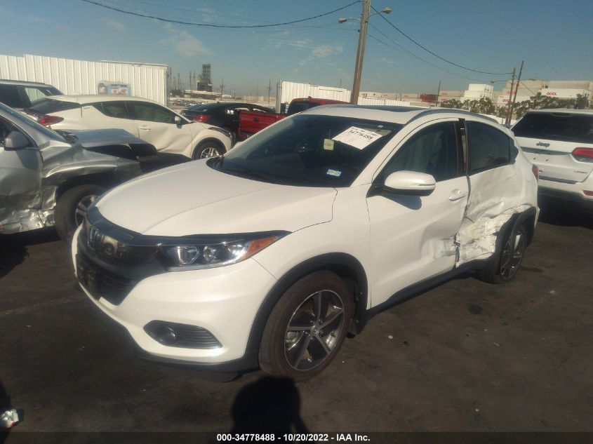 2021 HONDA HR-V EX VIN: 3CZRU5H5XMM732318