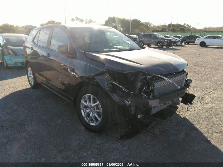 2022 CHEVROLET EQUINOX LS VIN: 3GNAXHEV3NS172310