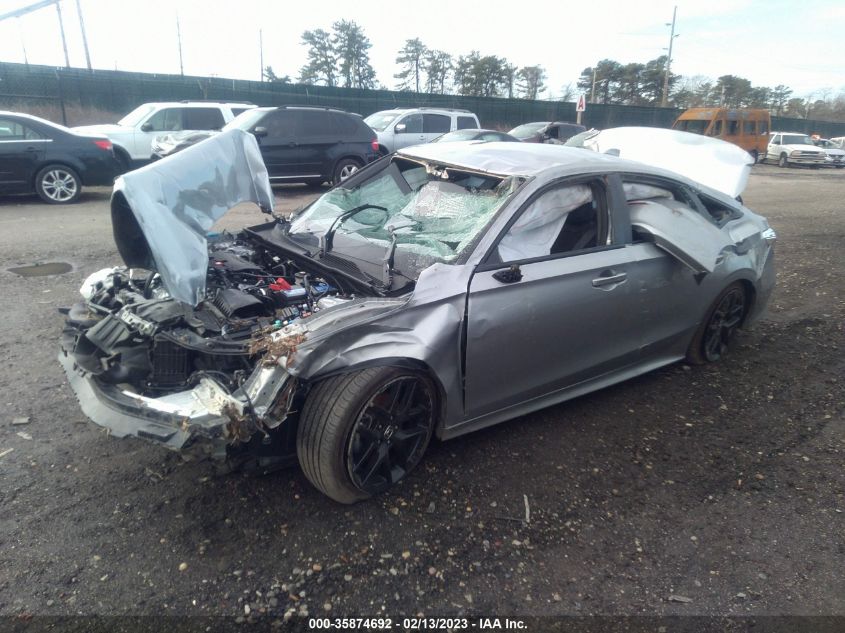 2022 HONDA CIVIC SEDAN SPORT VIN: 2HGFE2F59NH575745