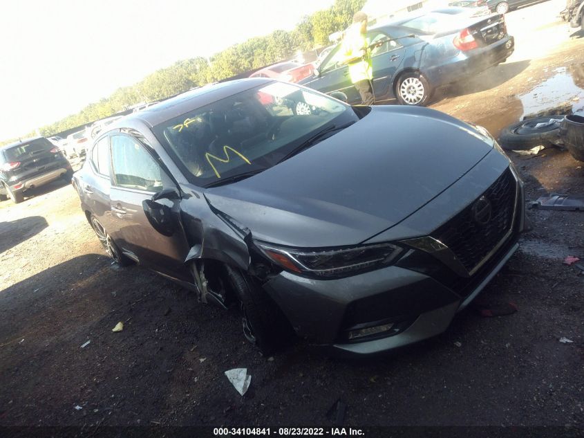 2021 NISSAN SENTRA SR VIN: 3N1AB8DV0MY247651