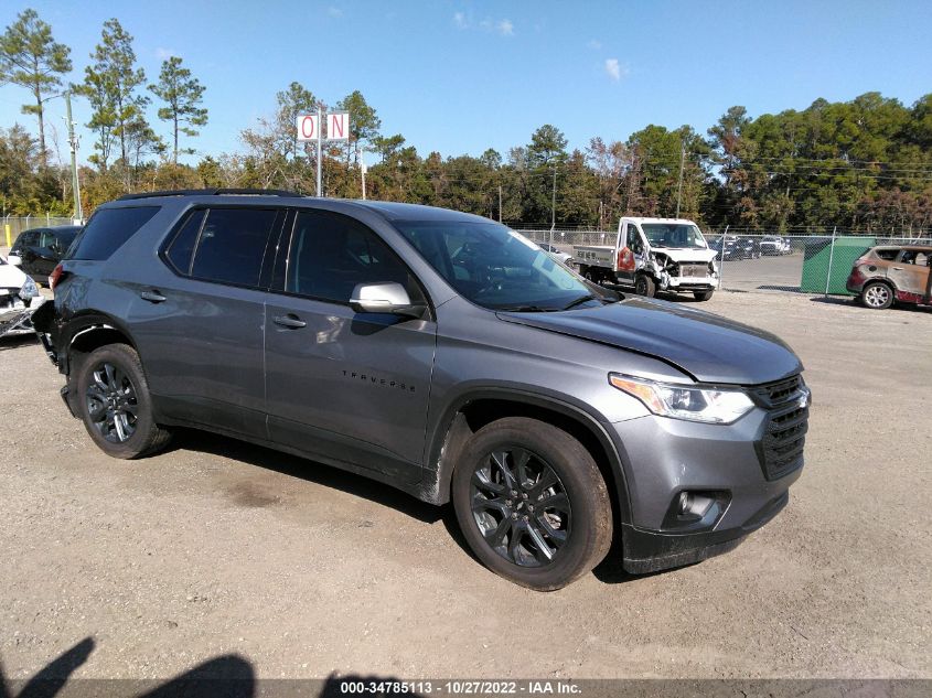 2021 CHEVROLET TRAVERSE RS VIN: 1GNERJKWXMJ141409