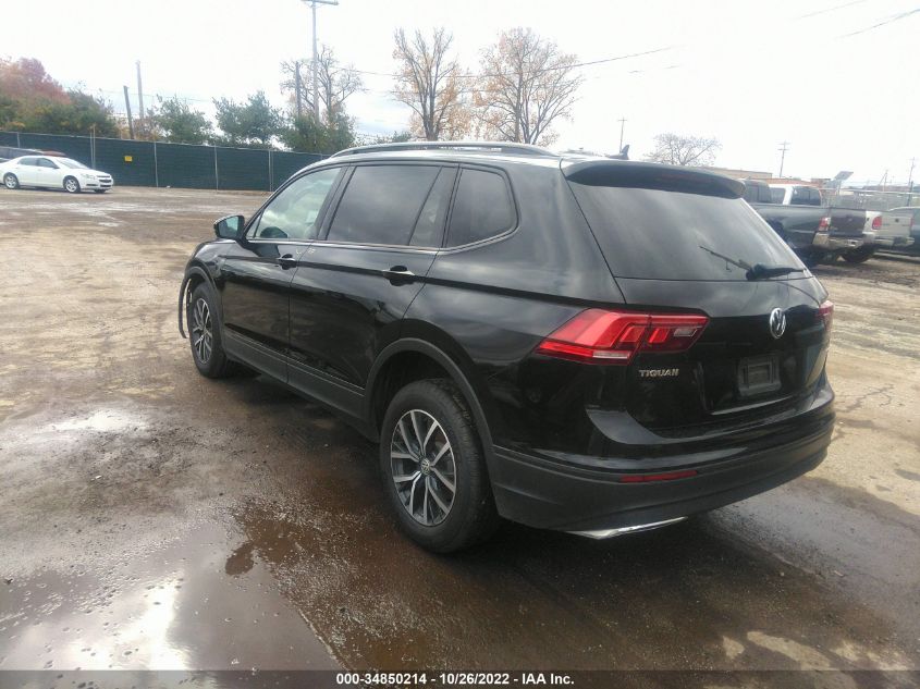 2021 VOLKSWAGEN TIGUAN S VIN: 3VV0B7AXXMM076294
