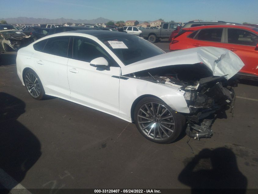 2022 AUDI A5 SPORTBACK PREMIUM PLUS VIN: WAUCBCF57NA005139